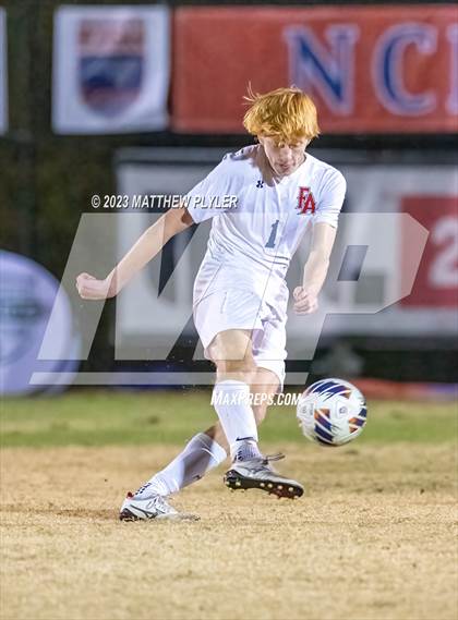 Thumbnail 3 in Community School of Davidson vs. Franklin Academy (NCHSAA 2A Final) photogallery.