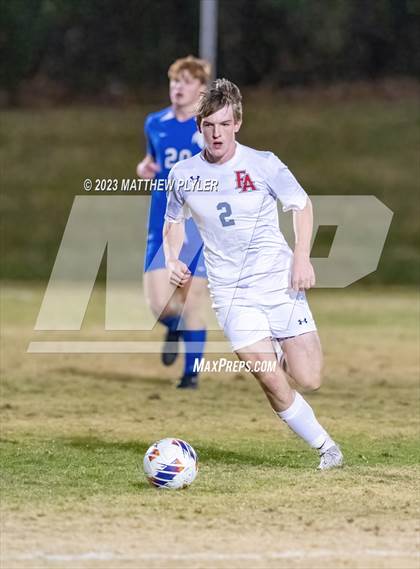 Thumbnail 2 in Community School of Davidson vs. Franklin Academy (NCHSAA 2A Final) photogallery.