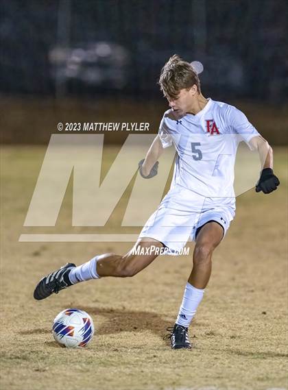 Thumbnail 3 in Community School of Davidson vs. Franklin Academy (NCHSAA 2A Final) photogallery.