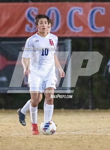 Thumbnail 3 in Community School of Davidson vs. Franklin Academy (NCHSAA 2A Final) photogallery.