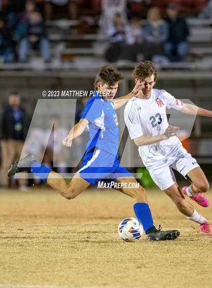 Thumbnail 3 in Community School of Davidson vs. Franklin Academy (NCHSAA 2A Final) photogallery.