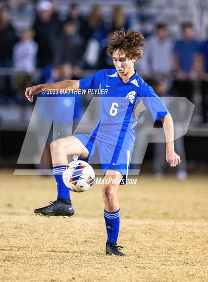 Thumbnail 3 in Community School of Davidson vs. Franklin Academy (NCHSAA 2A Final) photogallery.