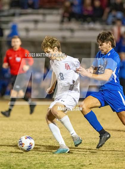 Thumbnail 3 in Community School of Davidson vs. Franklin Academy (NCHSAA 2A Final) photogallery.
