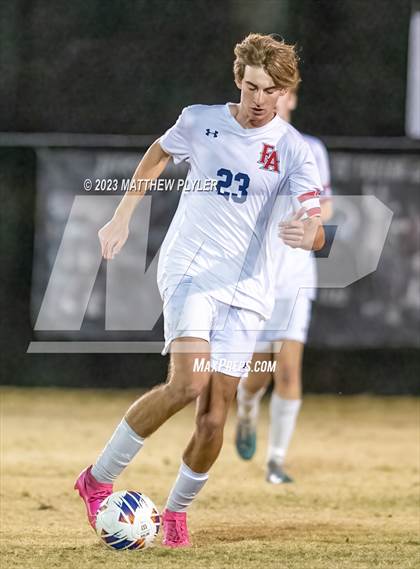Thumbnail 3 in Community School of Davidson vs. Franklin Academy (NCHSAA 2A Final) photogallery.
