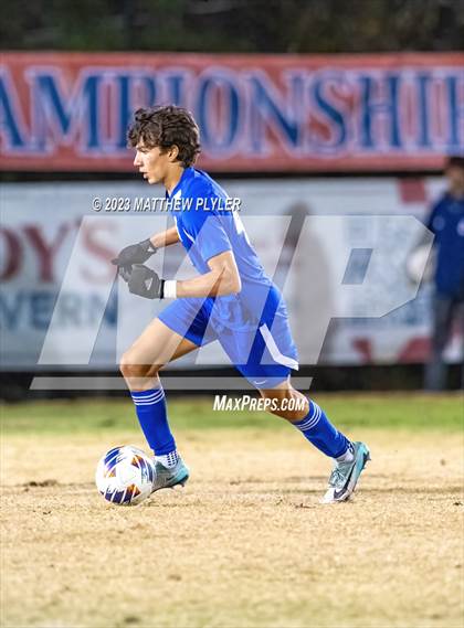 Thumbnail 2 in Community School of Davidson vs. Franklin Academy (NCHSAA 2A Final) photogallery.
