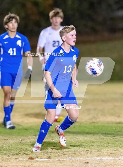 Thumbnail 2 in Community School of Davidson vs. Franklin Academy (NCHSAA 2A Final) photogallery.