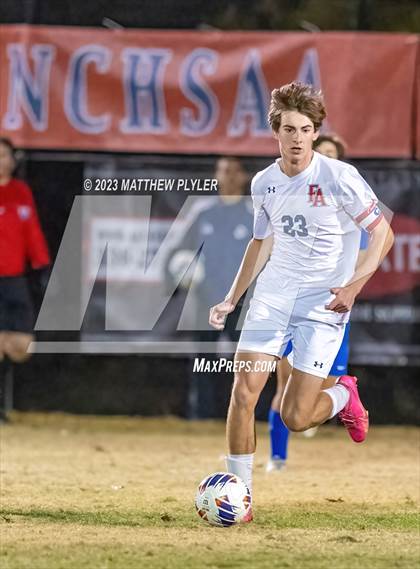 Thumbnail 2 in Community School of Davidson vs. Franklin Academy (NCHSAA 2A Final) photogallery.
