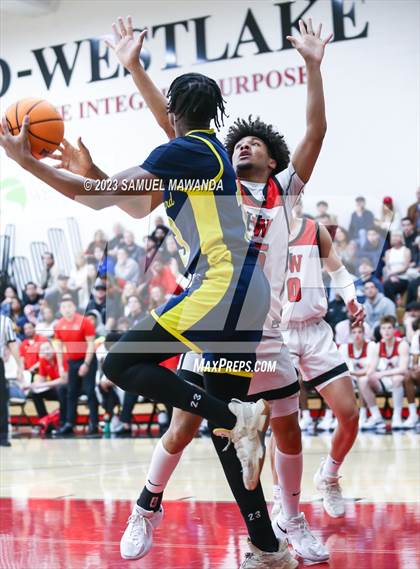 Thumbnail 2 in  St. Bernard @ Harvard-Westlake (CIF SS Open Division Pool B Playoffs) photogallery.