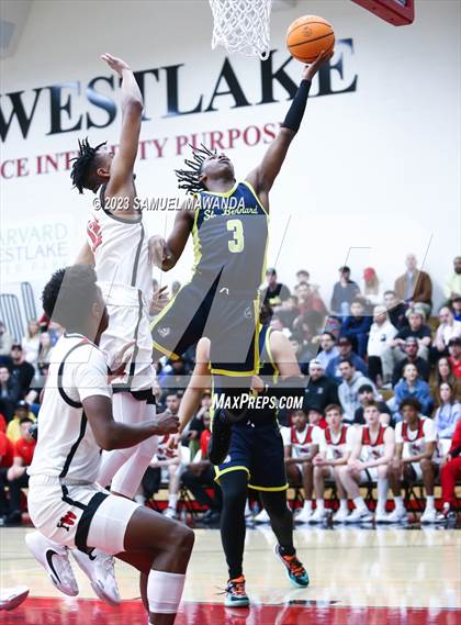 Thumbnail 2 in  St. Bernard @ Harvard-Westlake (CIF SS Open Division Pool B Playoffs) photogallery.