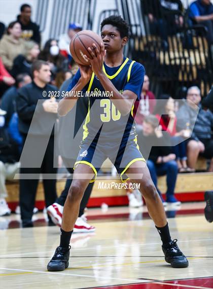 Thumbnail 2 in  St. Bernard @ Harvard-Westlake (CIF SS Open Division Pool B Playoffs) photogallery.
