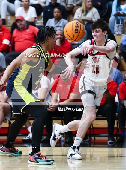 Thumbnail 1 in  St. Bernard @ Harvard-Westlake (CIF SS Open Division Pool B Playoffs) photogallery.
