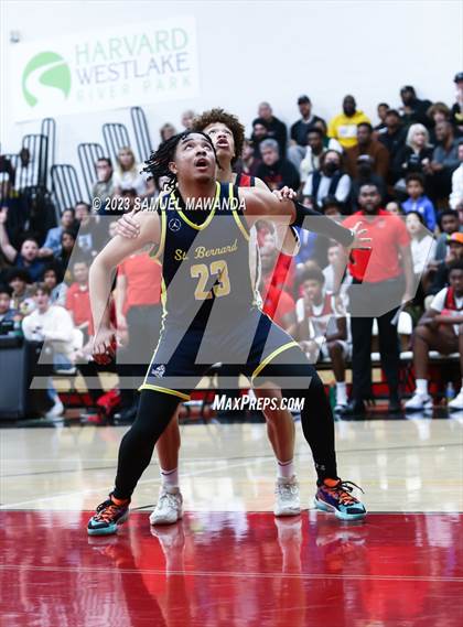 Thumbnail 2 in  St. Bernard @ Harvard-Westlake (CIF SS Open Division Pool B Playoffs) photogallery.