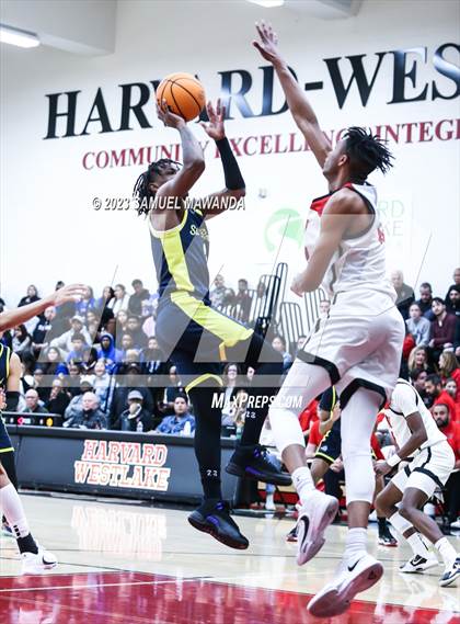 Thumbnail 2 in  St. Bernard @ Harvard-Westlake (CIF SS Open Division Pool B Playoffs) photogallery.
