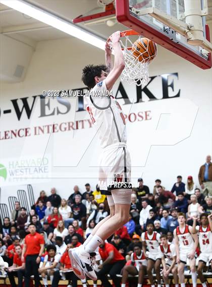 Thumbnail 2 in  St. Bernard @ Harvard-Westlake (CIF SS Open Division Pool B Playoffs) photogallery.