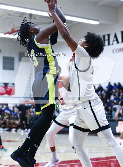 Thumbnail 1 in  St. Bernard @ Harvard-Westlake (CIF SS Open Division Pool B Playoffs) photogallery.