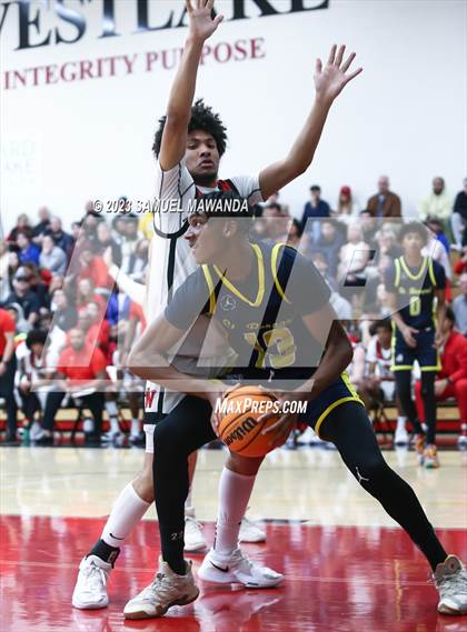 Thumbnail 1 in  St. Bernard @ Harvard-Westlake (CIF SS Open Division Pool B Playoffs) photogallery.