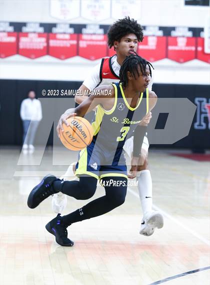 Thumbnail 2 in  St. Bernard @ Harvard-Westlake (CIF SS Open Division Pool B Playoffs) photogallery.