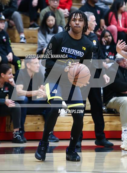 Thumbnail 2 in  St. Bernard @ Harvard-Westlake (CIF SS Open Division Pool B Playoffs) photogallery.