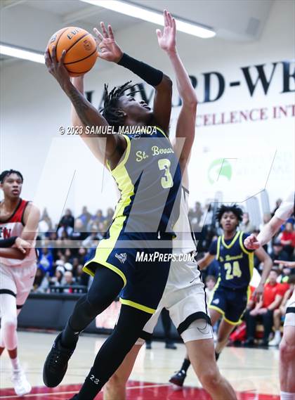 Thumbnail 3 in  St. Bernard @ Harvard-Westlake (CIF SS Open Division Pool B Playoffs) photogallery.
