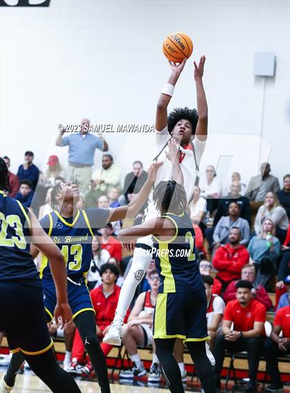 Thumbnail 2 in  St. Bernard @ Harvard-Westlake (CIF SS Open Division Pool B Playoffs) photogallery.