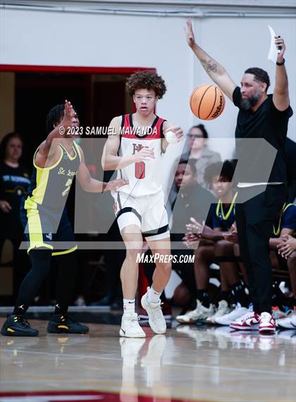 Thumbnail 1 in  St. Bernard @ Harvard-Westlake (CIF SS Open Division Pool B Playoffs) photogallery.