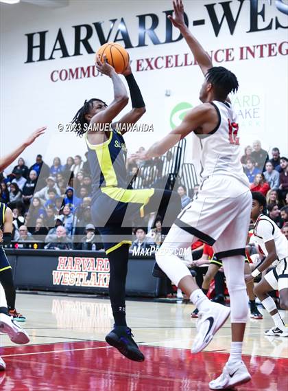 Thumbnail 1 in  St. Bernard @ Harvard-Westlake (CIF SS Open Division Pool B Playoffs) photogallery.