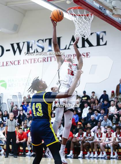 Thumbnail 3 in  St. Bernard @ Harvard-Westlake (CIF SS Open Division Pool B Playoffs) photogallery.