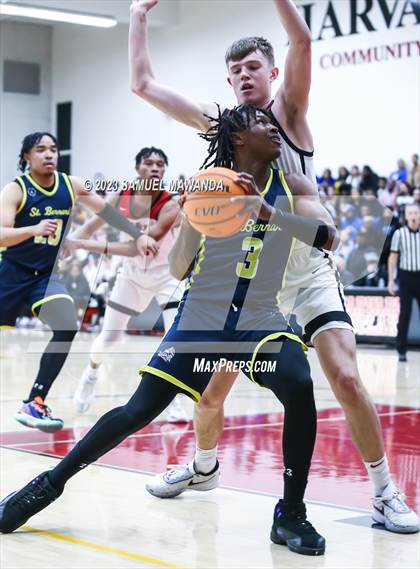 Thumbnail 2 in  St. Bernard @ Harvard-Westlake (CIF SS Open Division Pool B Playoffs) photogallery.