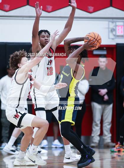 Thumbnail 2 in  St. Bernard @ Harvard-Westlake (CIF SS Open Division Pool B Playoffs) photogallery.