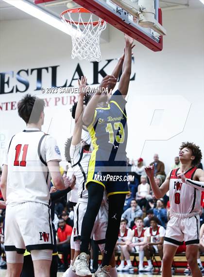 Thumbnail 1 in  St. Bernard @ Harvard-Westlake (CIF SS Open Division Pool B Playoffs) photogallery.