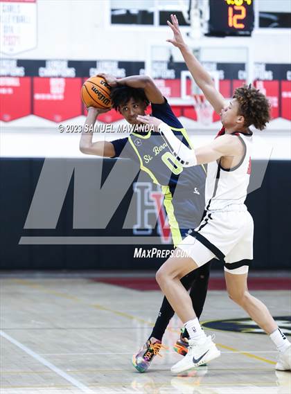 Thumbnail 2 in  St. Bernard @ Harvard-Westlake (CIF SS Open Division Pool B Playoffs) photogallery.