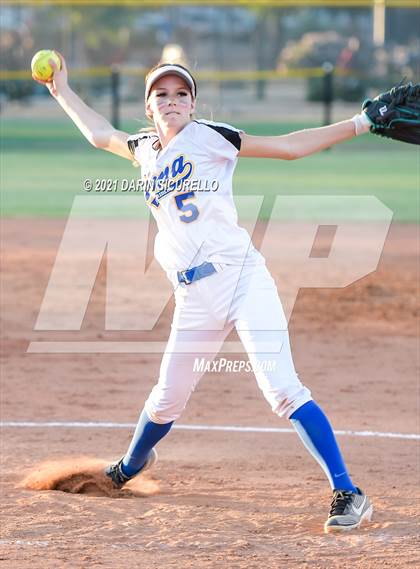Thumbnail 2 in Pima vs Round Valley (AIA 2A Round 1 Playoff) photogallery.
