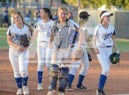 Thumbnail 3 in Pima vs Round Valley (AIA 2A Round 1 Playoff) photogallery.