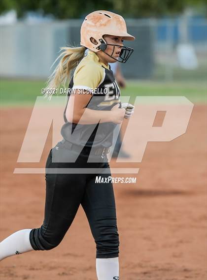 Thumbnail 2 in Pima vs Round Valley (AIA 2A Round 1 Playoff) photogallery.