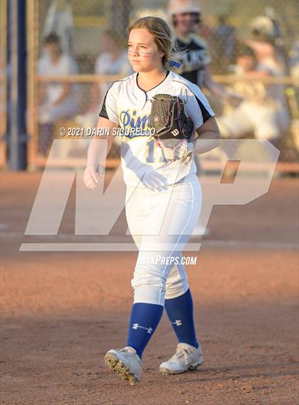 Thumbnail 3 in Pima vs Round Valley (AIA 2A Round 1 Playoff) photogallery.
