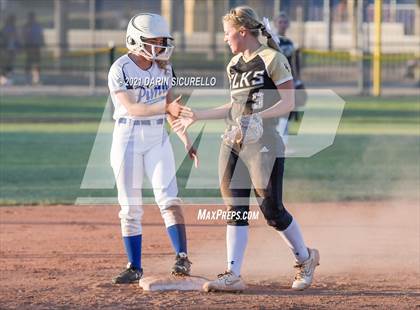 Thumbnail 3 in Pima vs Round Valley (AIA 2A Round 1 Playoff) photogallery.