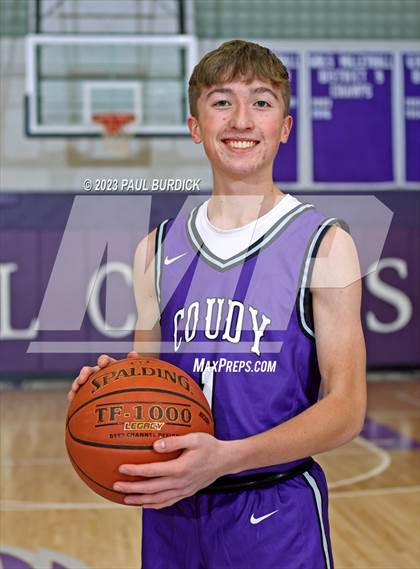 Thumbnail 3 in Coudersport Boys Basketball Team Photos photogallery.
