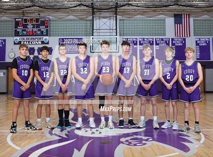 Thumbnail 3 in Coudersport Boys Basketball Team Photos photogallery.