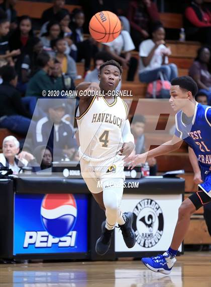 Thumbnail 2 in West Craven @ Havelock (Toyota of New Bern Craven County Holiday Hoops Tournament) photogallery.