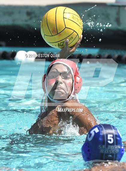 Thumbnail 1 in Fullerton vs.St. John Bosco (Weisz Tournament) photogallery.