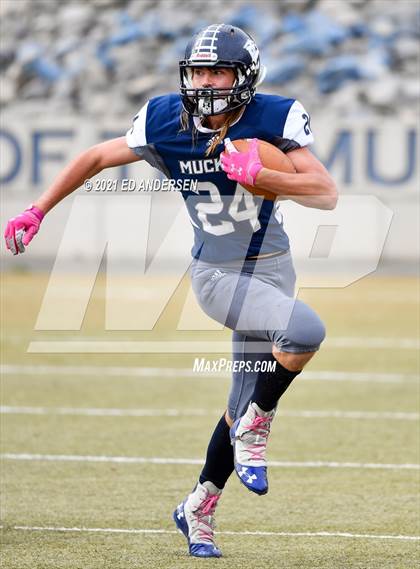 Thumbnail 2 in GV Christian @ Virginia City (NIAA 1A playoffs) photogallery.