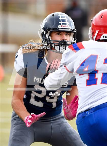 Thumbnail 3 in GV Christian @ Virginia City (NIAA 1A playoffs) photogallery.