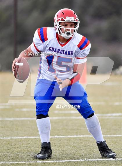 Thumbnail 3 in GV Christian @ Virginia City (NIAA 1A playoffs) photogallery.