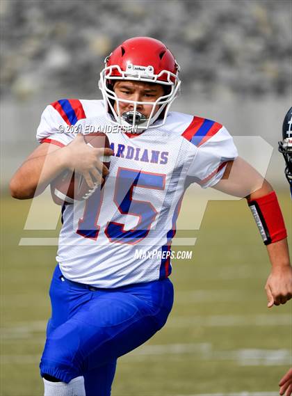 Thumbnail 2 in GV Christian @ Virginia City (NIAA 1A playoffs) photogallery.