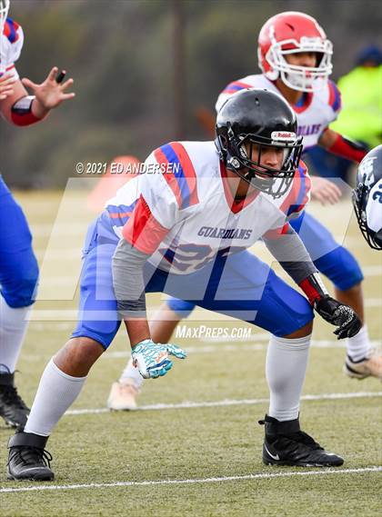 Thumbnail 2 in GV Christian @ Virginia City (NIAA 1A playoffs) photogallery.