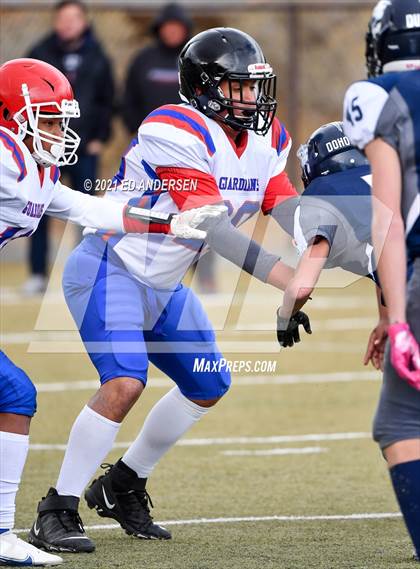 Thumbnail 1 in GV Christian @ Virginia City (NIAA 1A playoffs) photogallery.