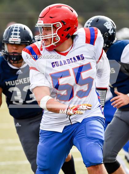Thumbnail 1 in GV Christian @ Virginia City (NIAA 1A playoffs) photogallery.
