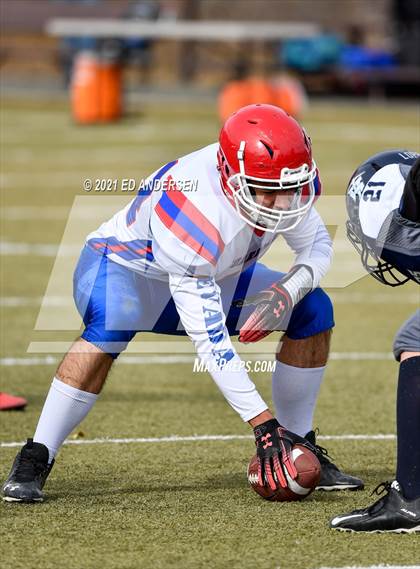 Thumbnail 1 in GV Christian @ Virginia City (NIAA 1A playoffs) photogallery.