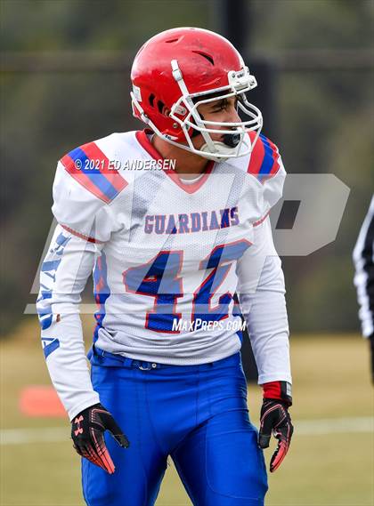 Thumbnail 2 in GV Christian @ Virginia City (NIAA 1A playoffs) photogallery.