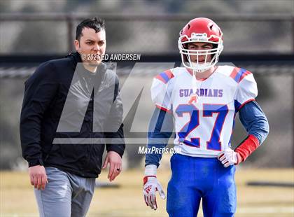 Thumbnail 1 in GV Christian @ Virginia City (NIAA 1A playoffs) photogallery.